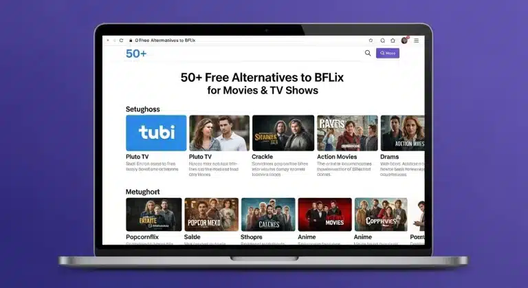 50+ Free Alternatives to BFlix for Movies & TV Shows